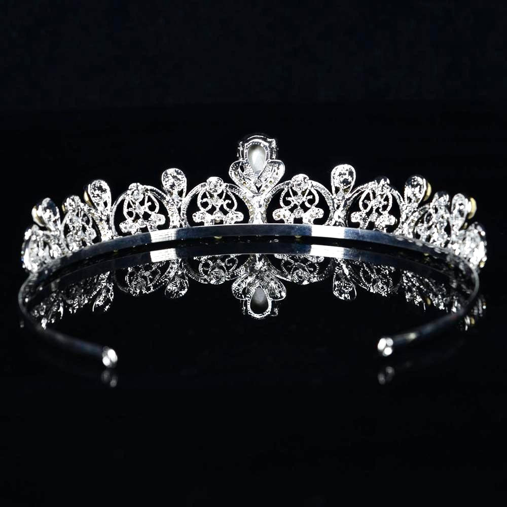 "Hadley" - Rhinestone Wedding Tiara