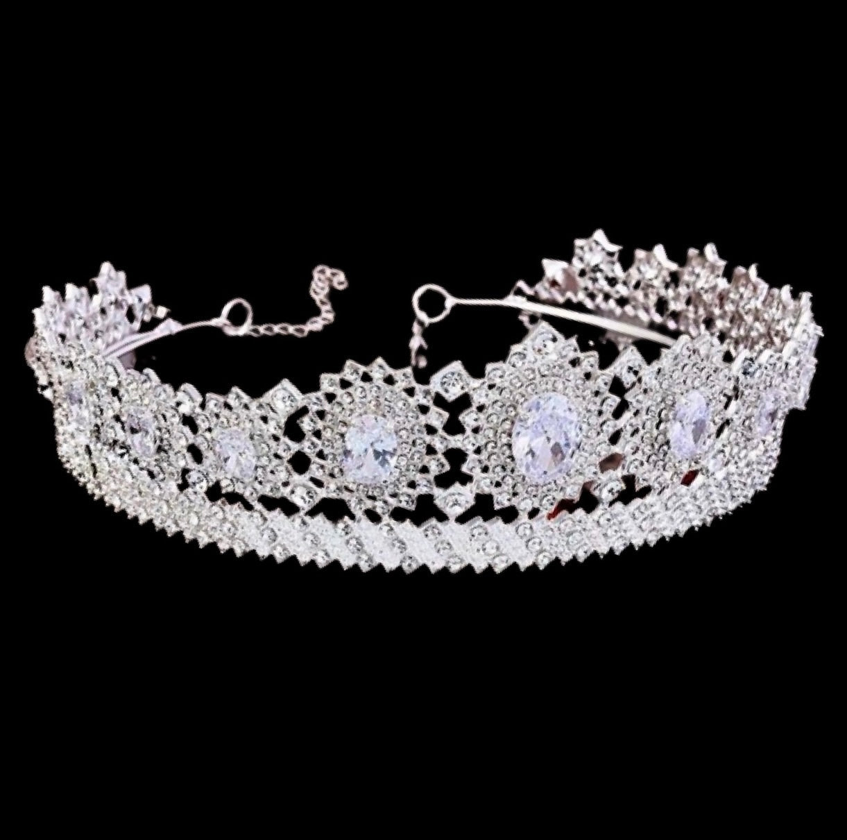 Josie - Rhinestone Wedding Tiara