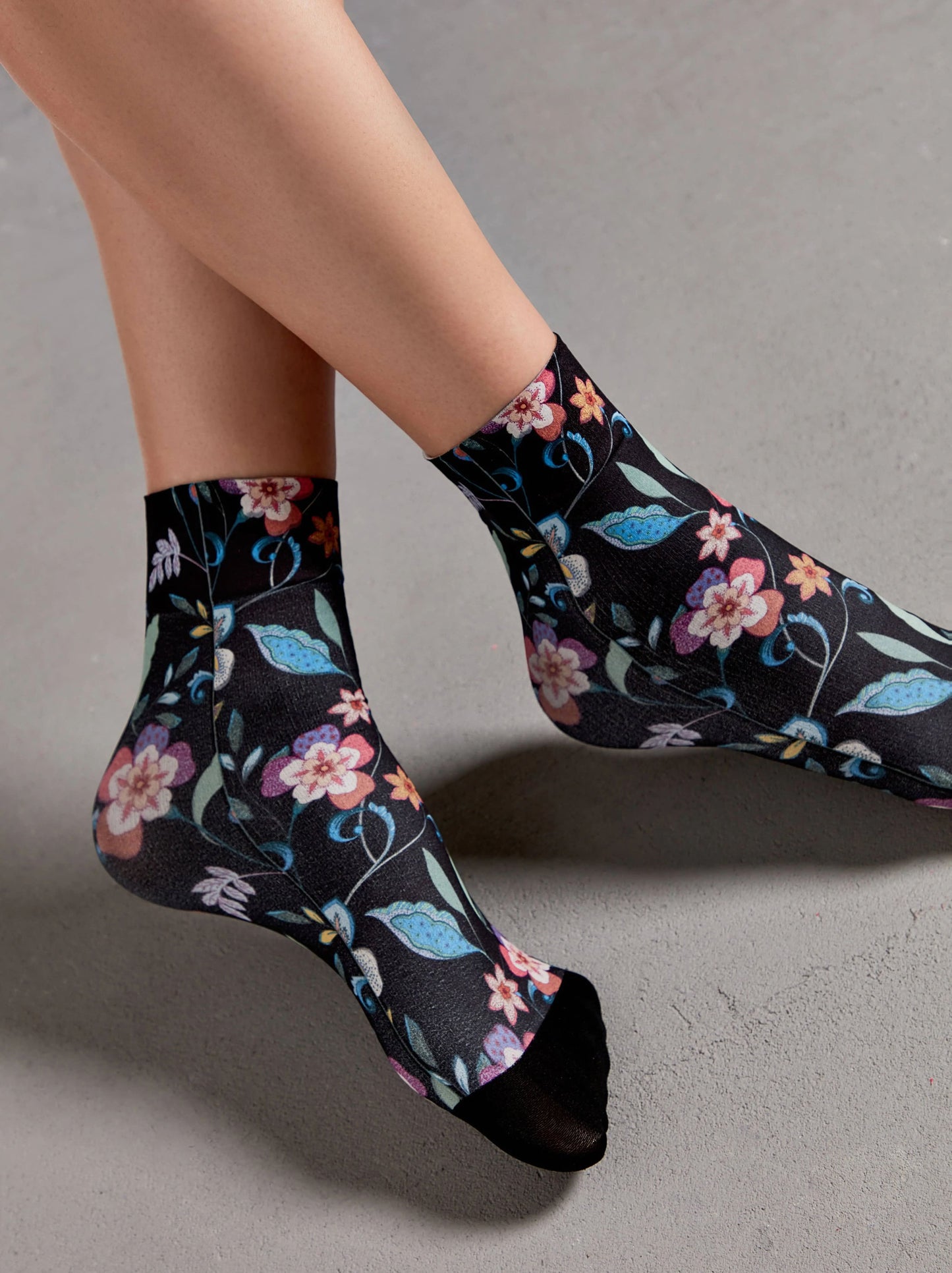 Copy of Socks Conte Fantasy 905 - Flowers