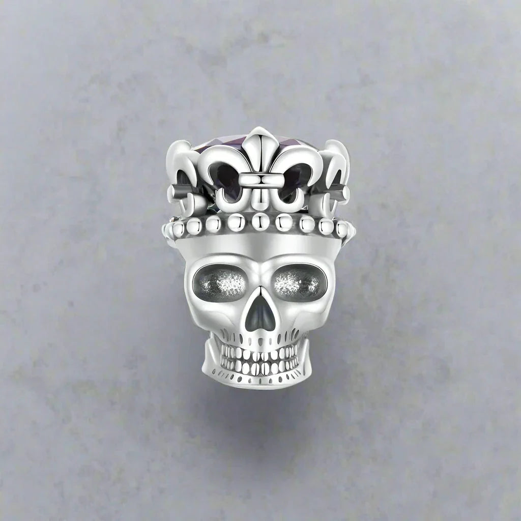 King Skull Gothic Charm