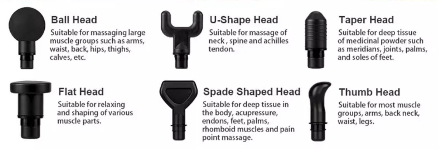 Hand Held Deep Tissue Massage Gun