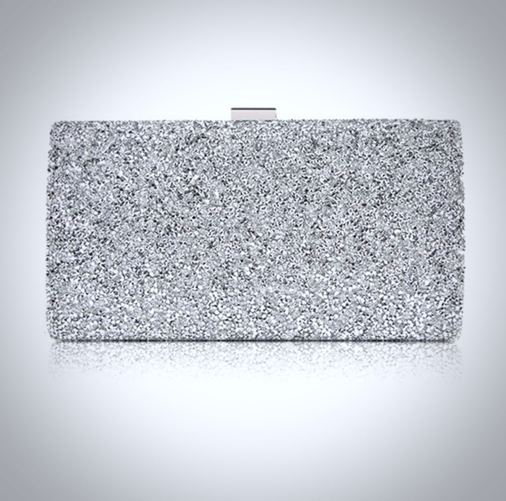 Charlee - Crystalized Bridal Handbag Clutch
