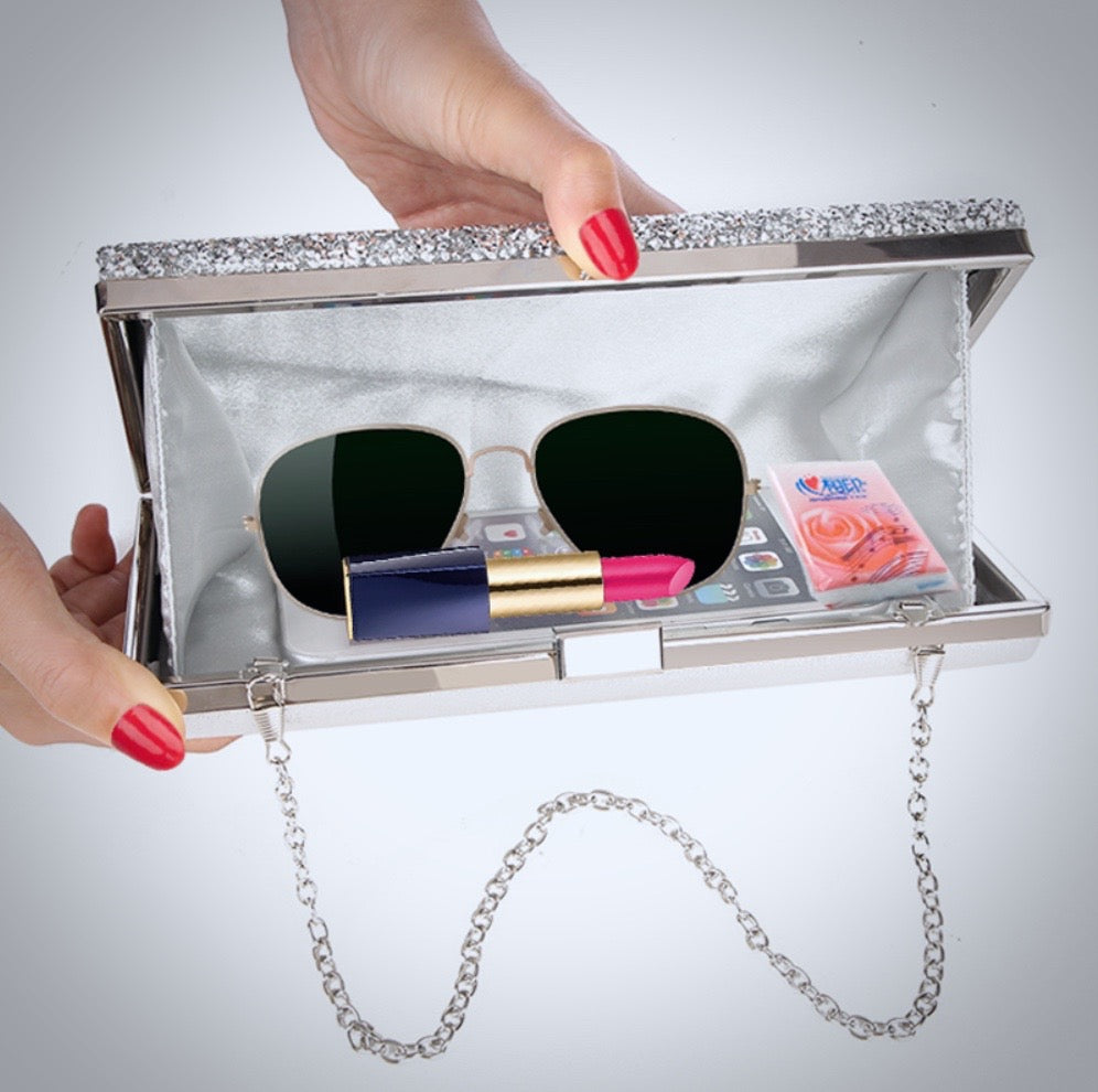 Charlee - Crystalized Bridal Handbag Clutch