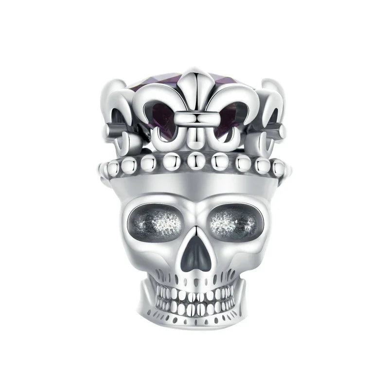 King Skull Gothic Charm