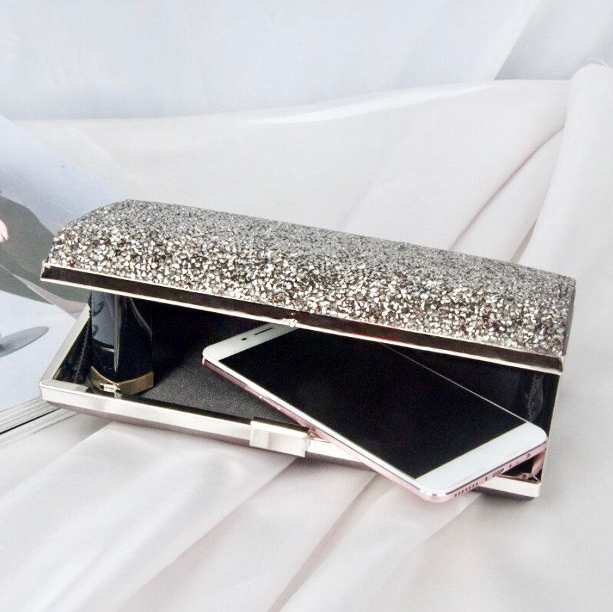 Charlee - Crystalized Bridal Handbag Clutch