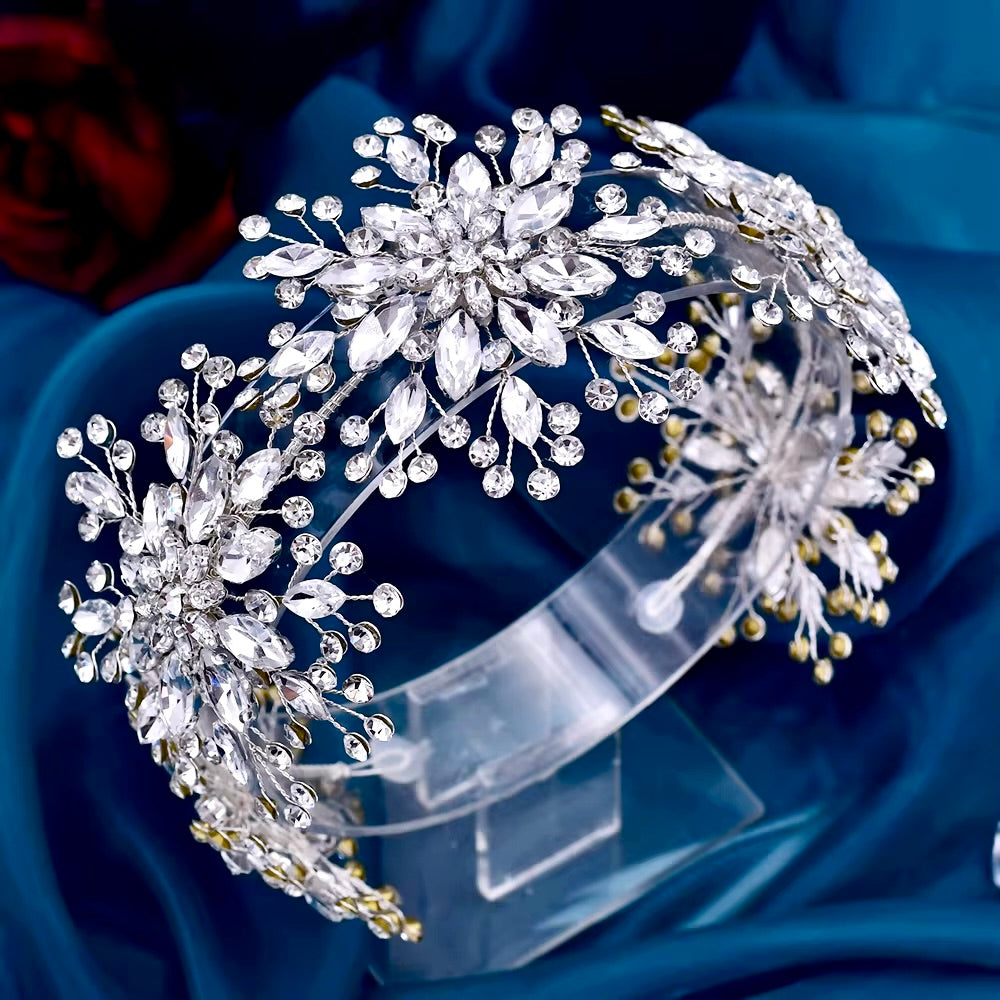 Eira - Winter Snowflake Bridal Headband