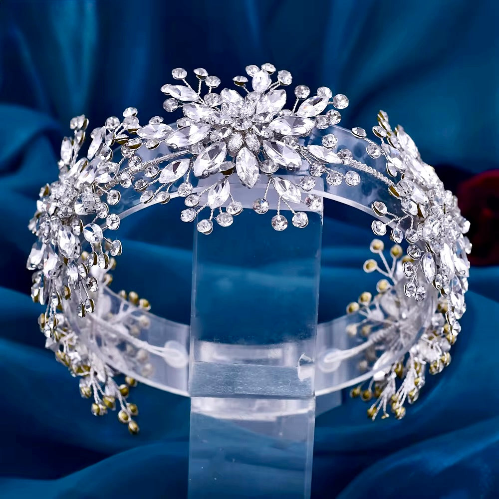 Eira - Winter Snowflake Bridal Headband