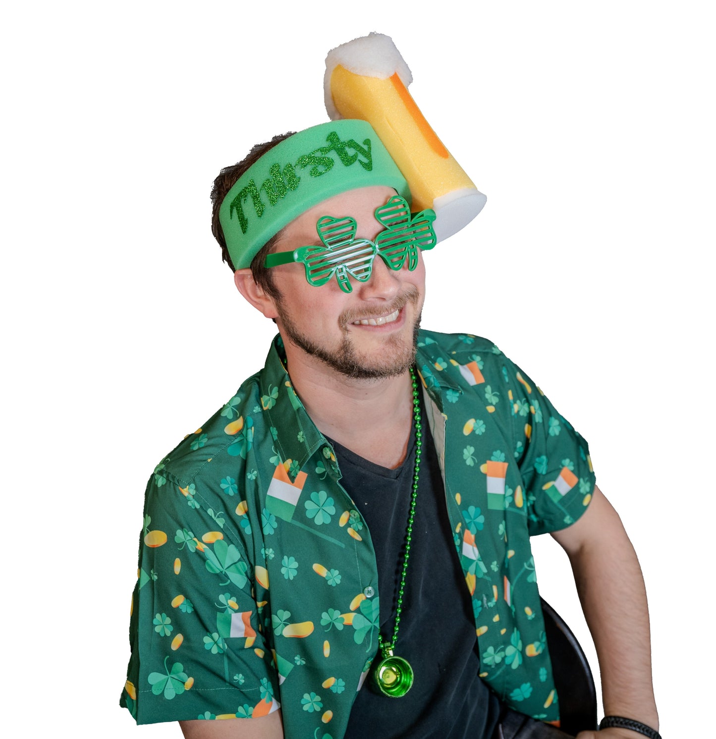 St. Patrick's Beer Mug Headband