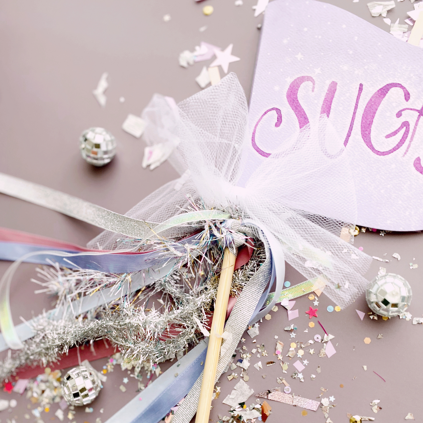 Sugar Plums Party Pennant