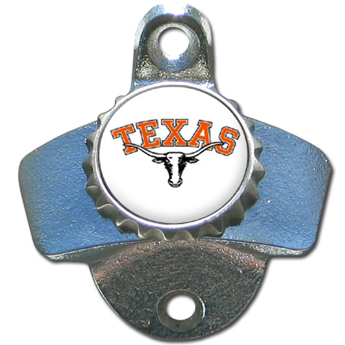 Texas Longhorns Wall Bottle Opener