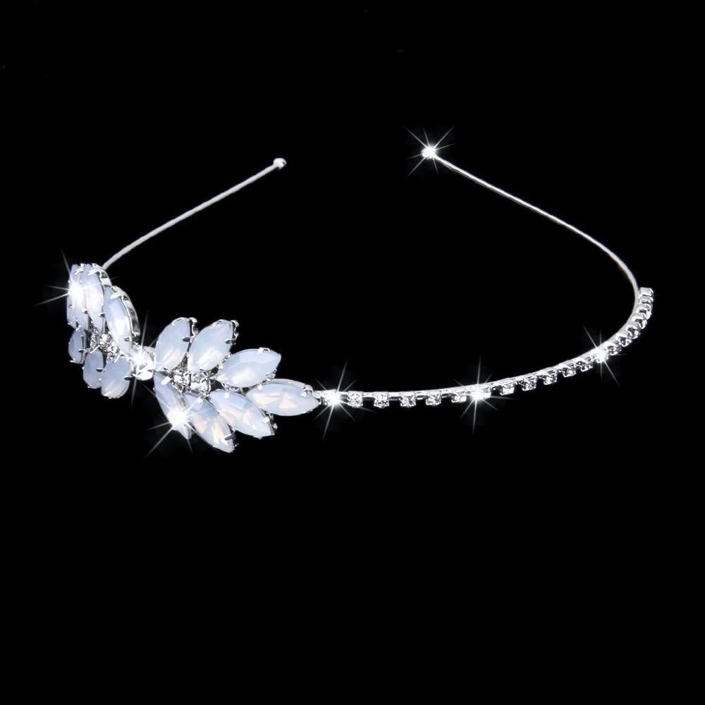 "Ilanis" - Opal Bridal Side Headband