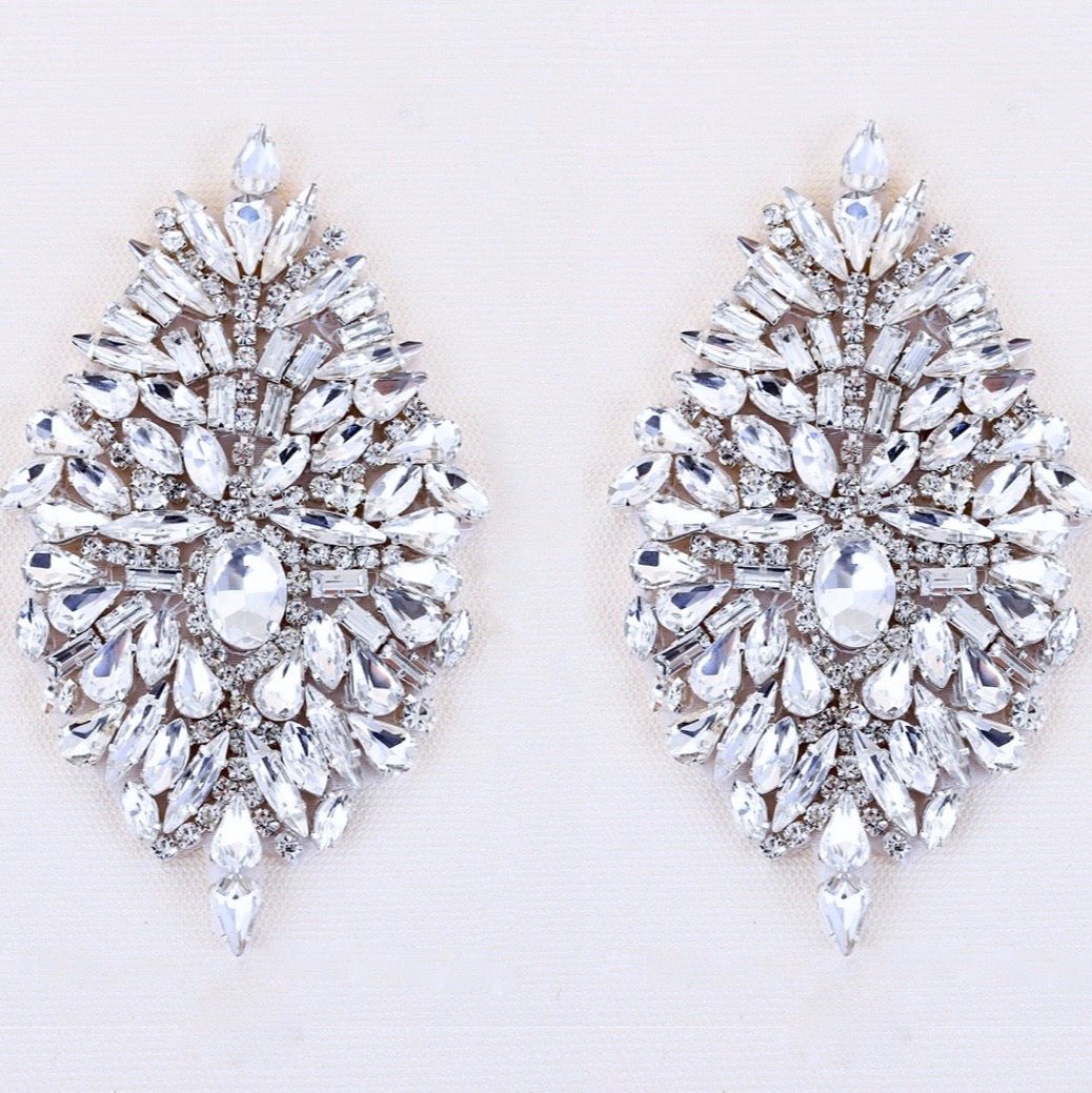 Wedding Accessories - Crystal Bridal Shoe Embellishments