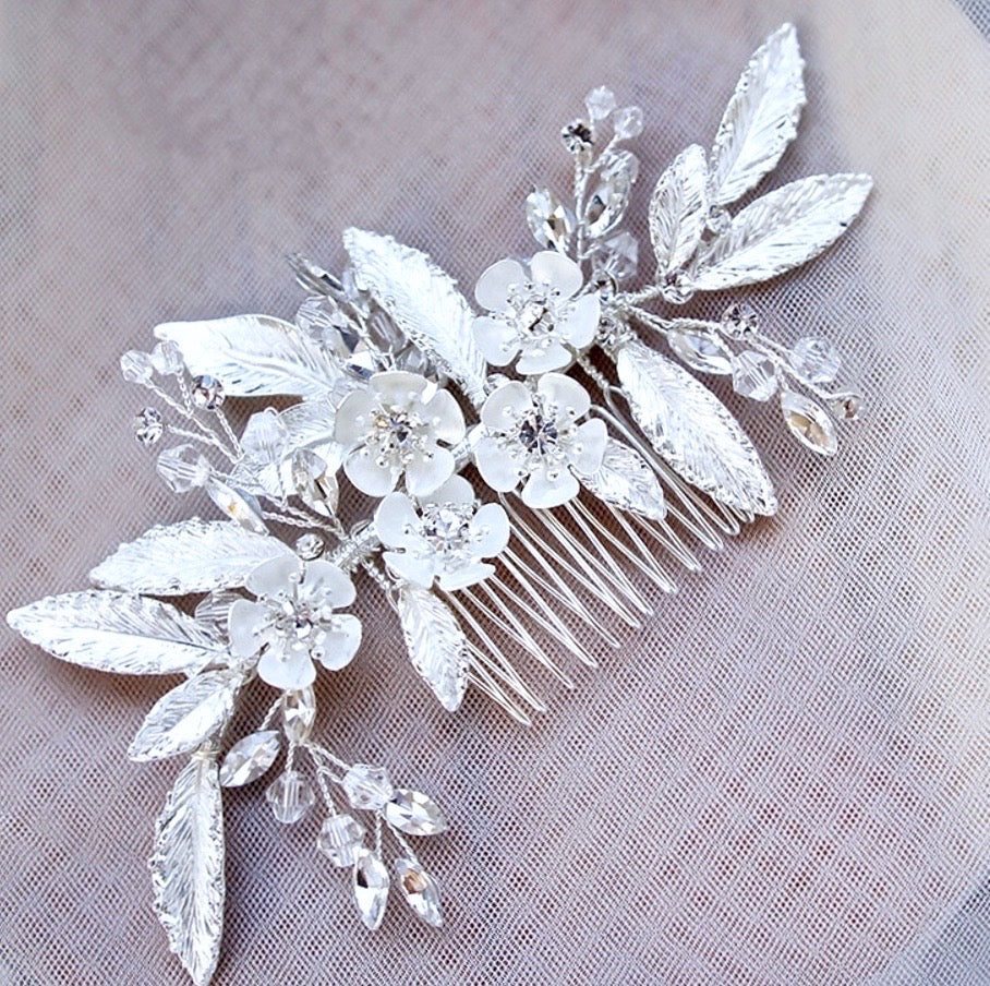"Anastasia" - Crystal Bridal Hair Comb