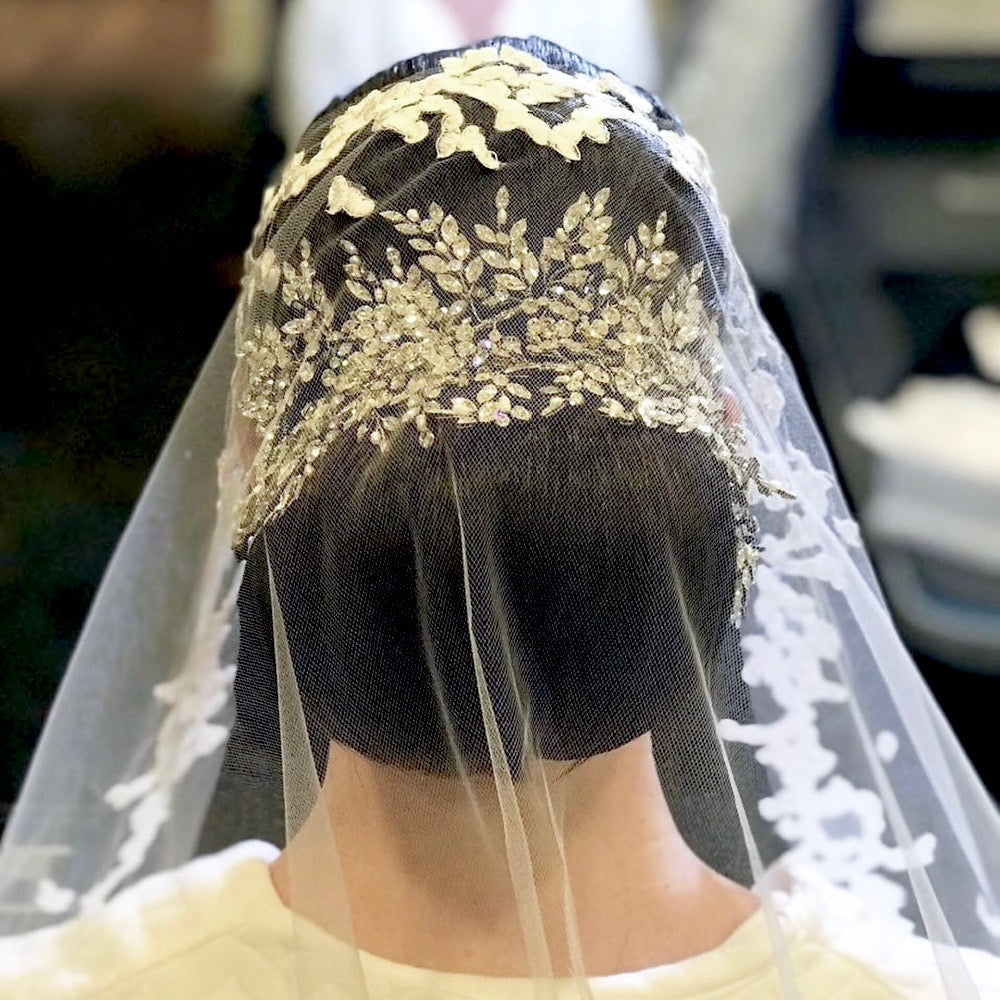 Natalie - Crystal Bridal Hair Accessory - Available in Silver and Yellow Gold