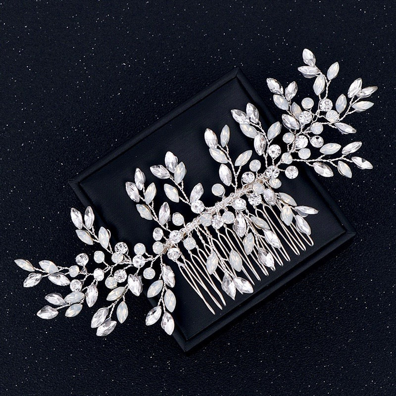 "Frida" - Opal Bridal Hair Comb