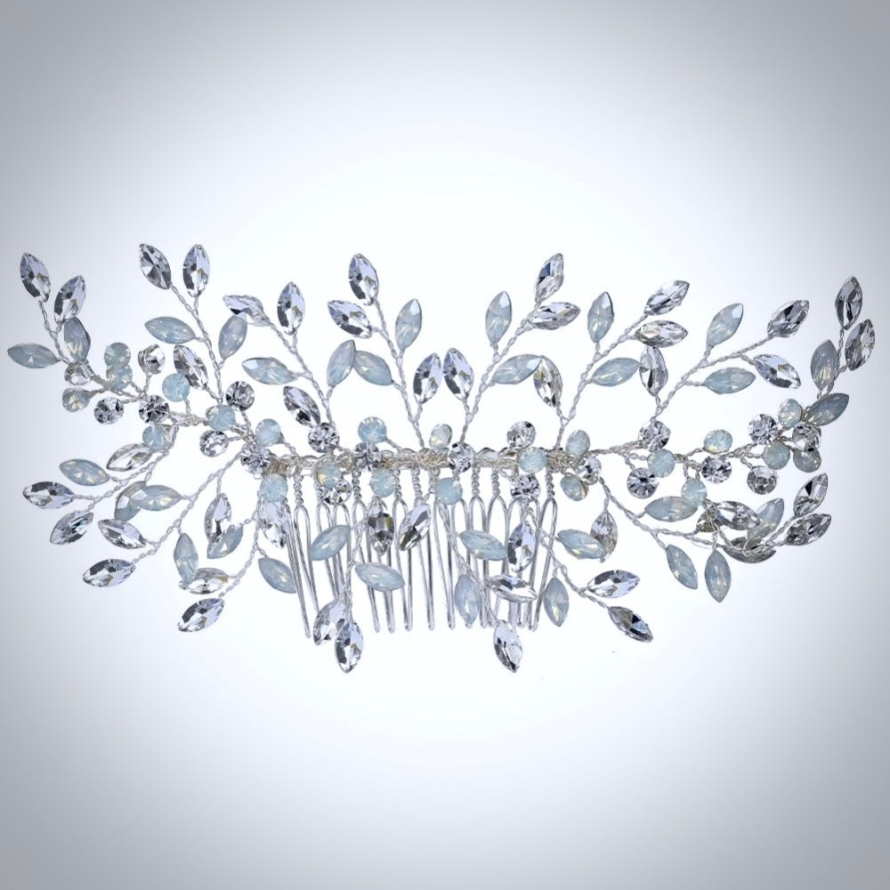 "Frida" - Opal Bridal Hair Comb