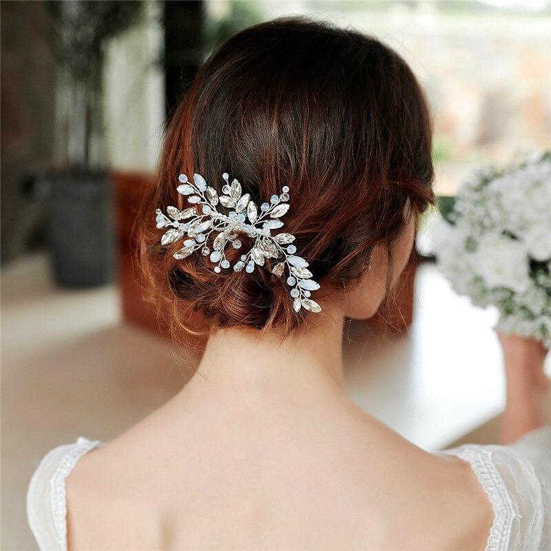 "Nina" - Opal Bridal Hair Comb