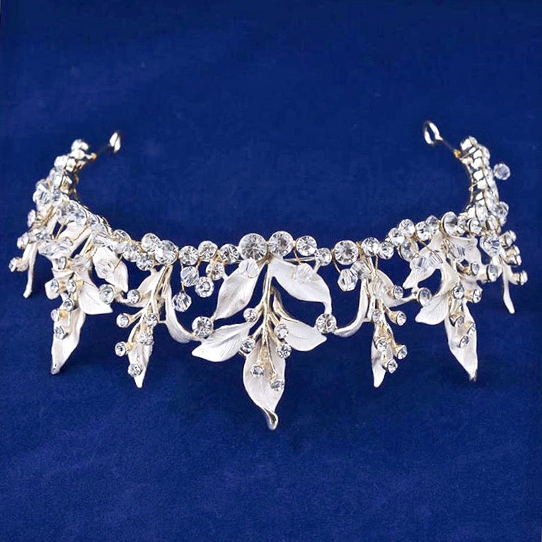 "Kariyah" - Bohemian Crystal Bridal Tiara