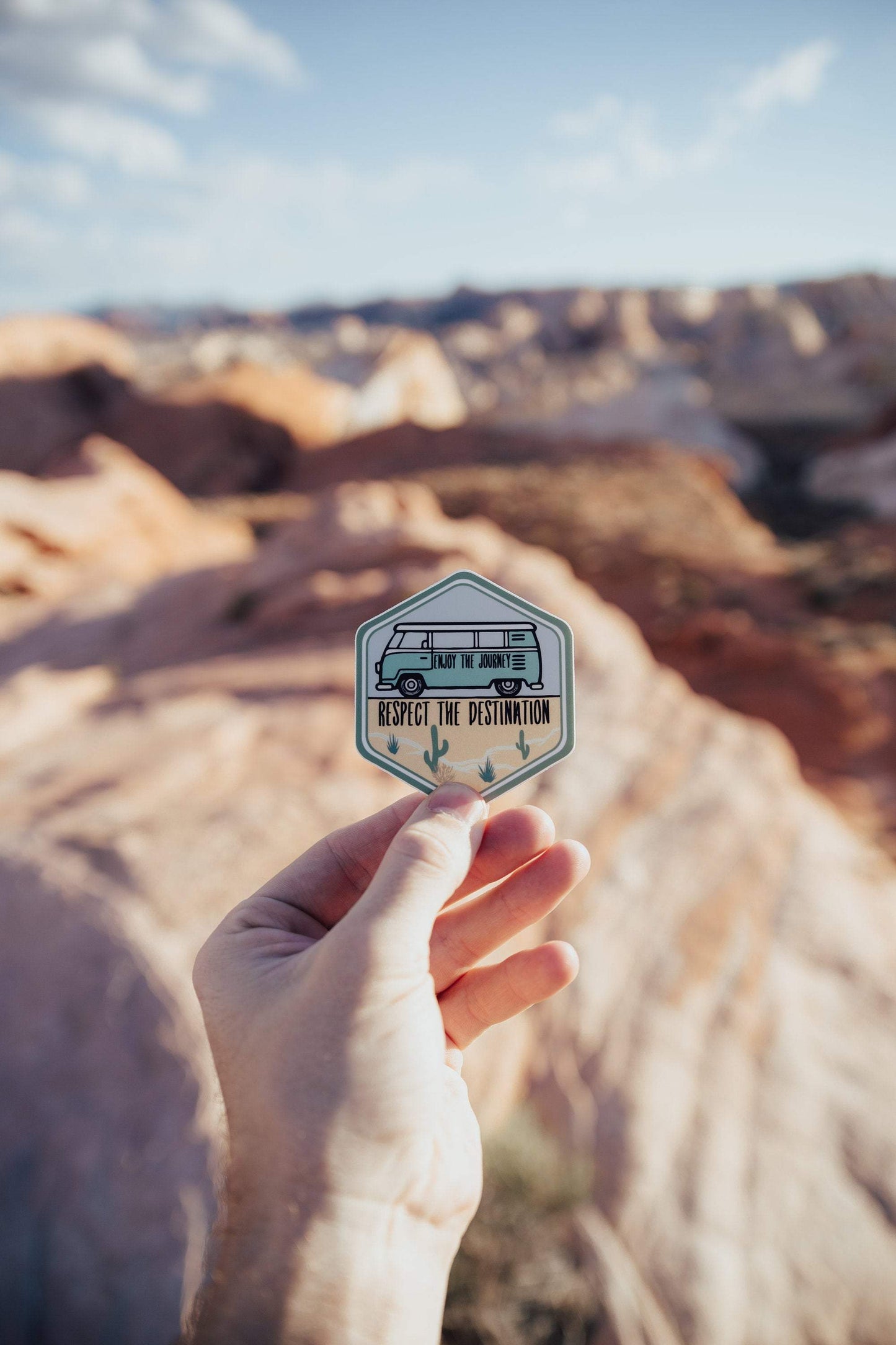 Bus Destination Sticker (Desert)