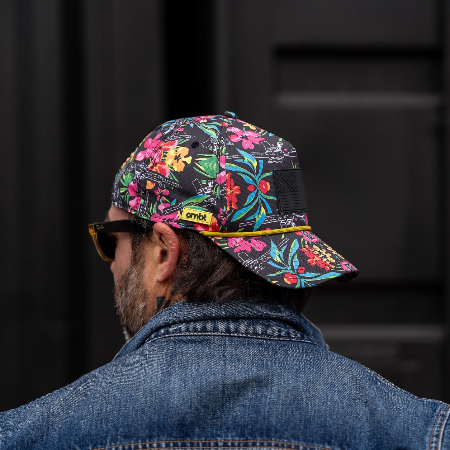 American Flag PVC Waterproof Weekender Snapback