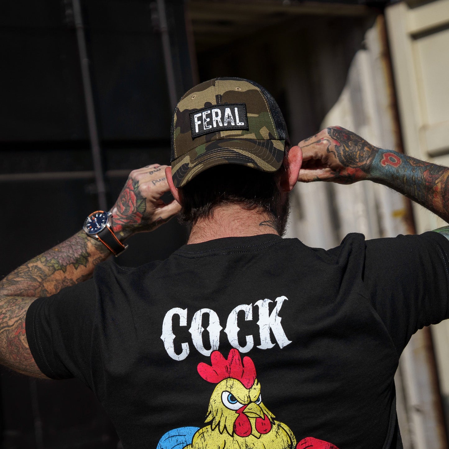 Feral Patch RipStop Snapback Hat