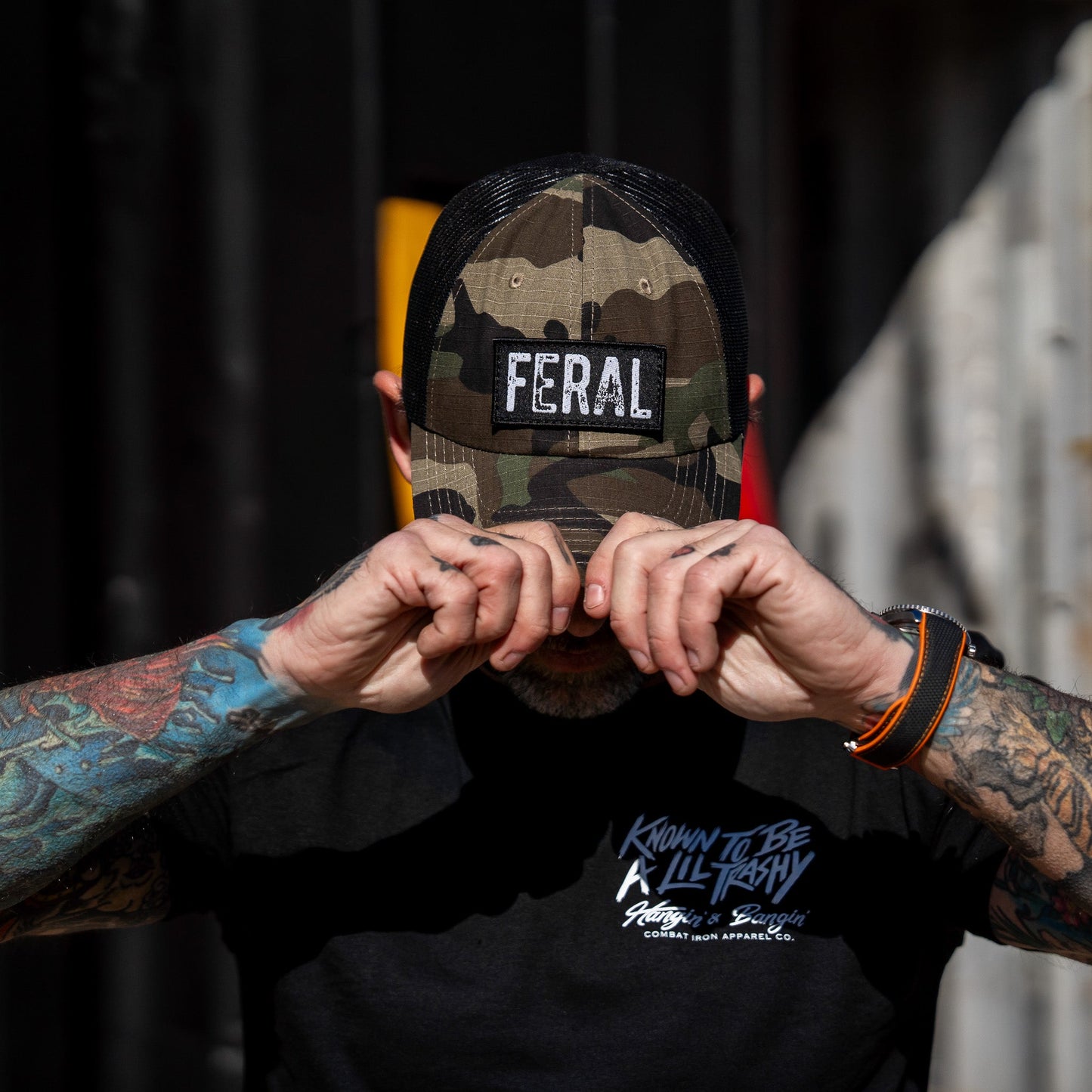 Feral Patch RipStop Snapback Hat