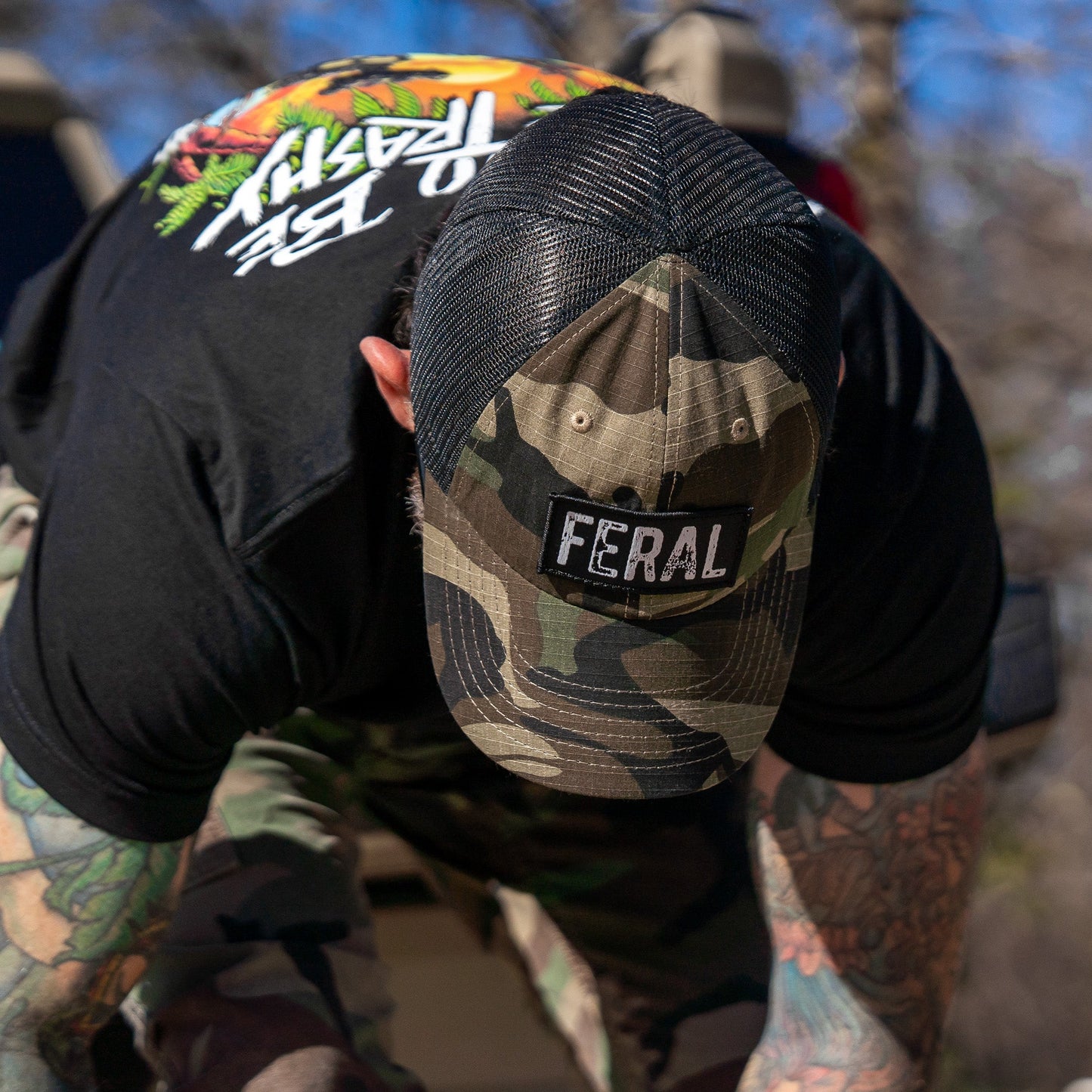 Feral Patch RipStop Snapback Hat