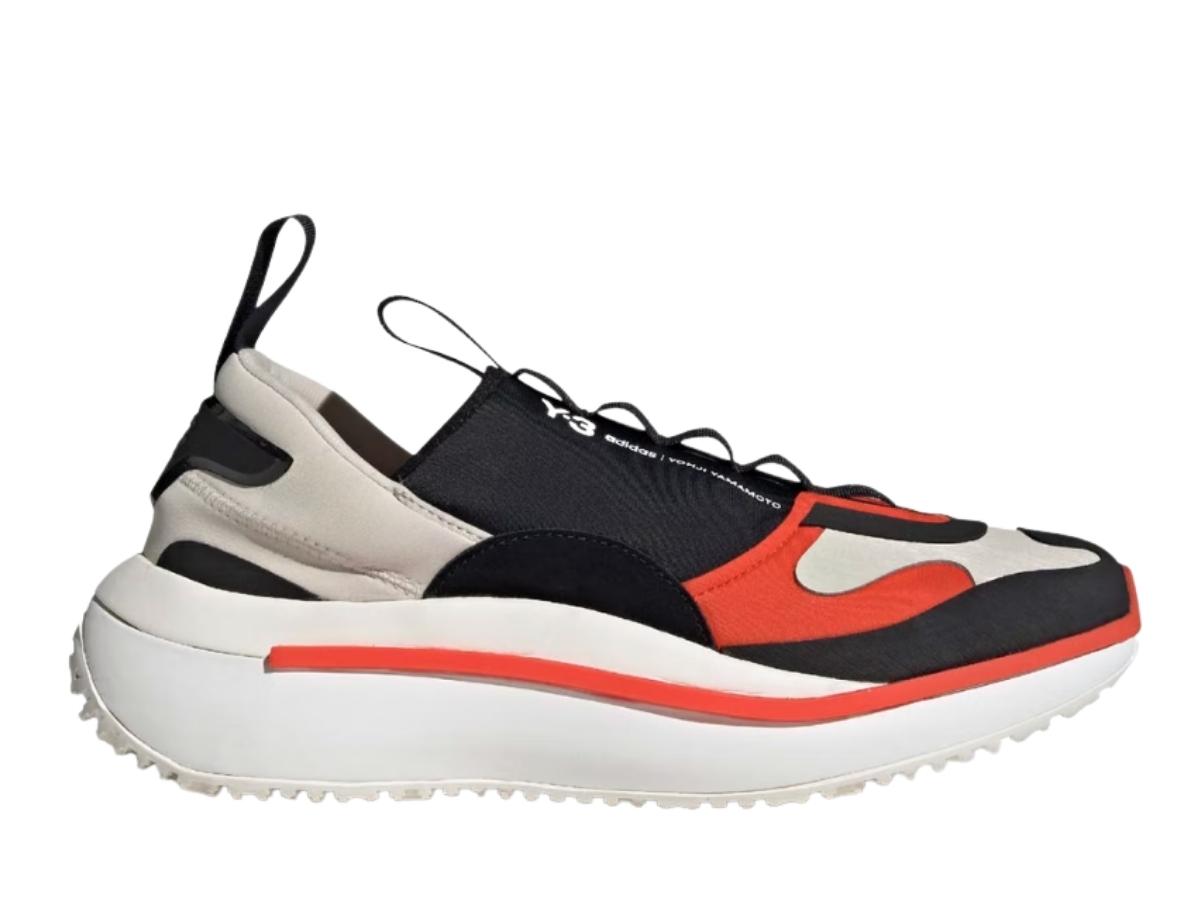 Y-3 QISAN COZY BLACK BLISS RED $400 RETAIL NEW New Size 9M /10.5W