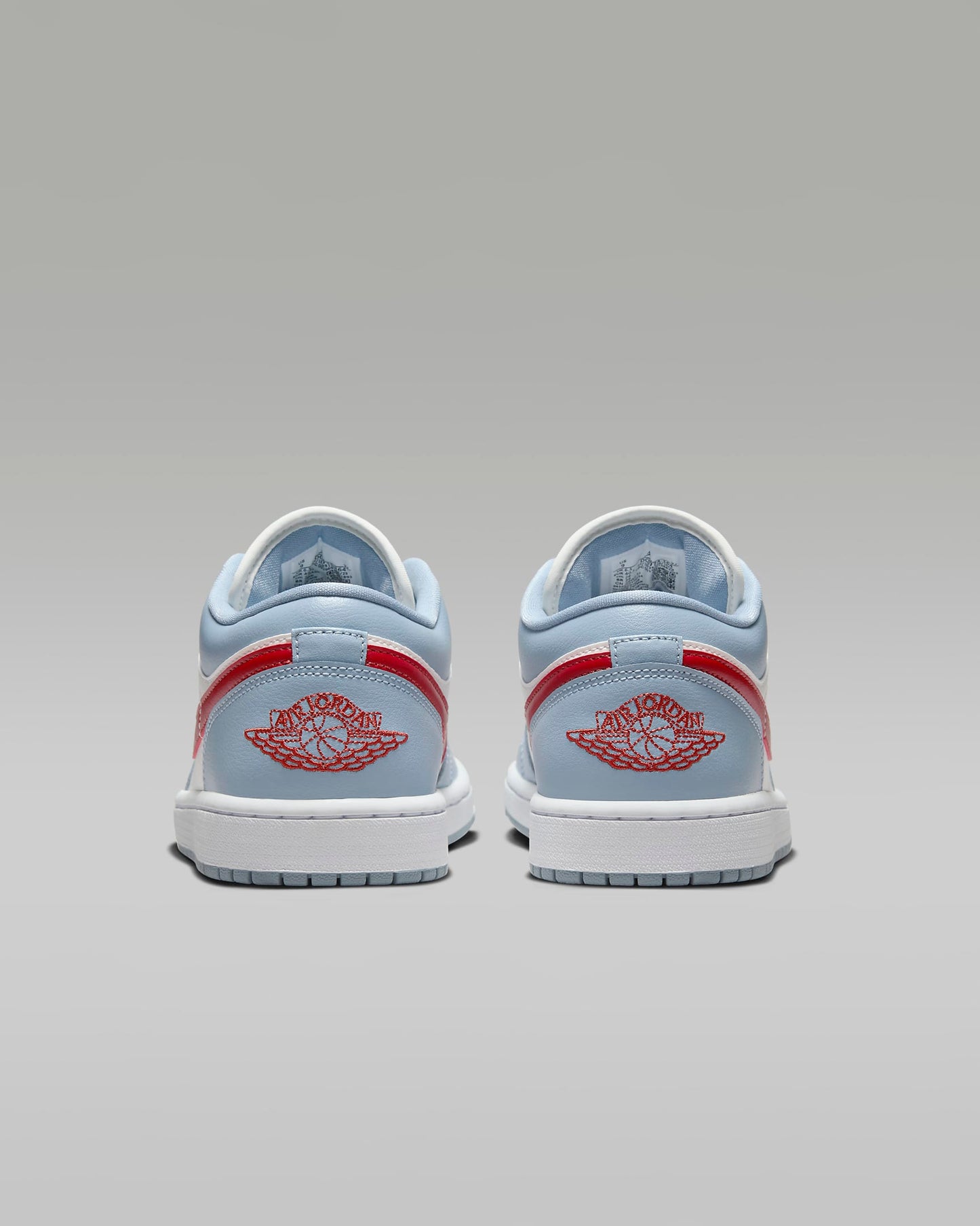 Air Jordan 1 Low 'Blue Whisper Dune Red New Size 8.5W / 7M