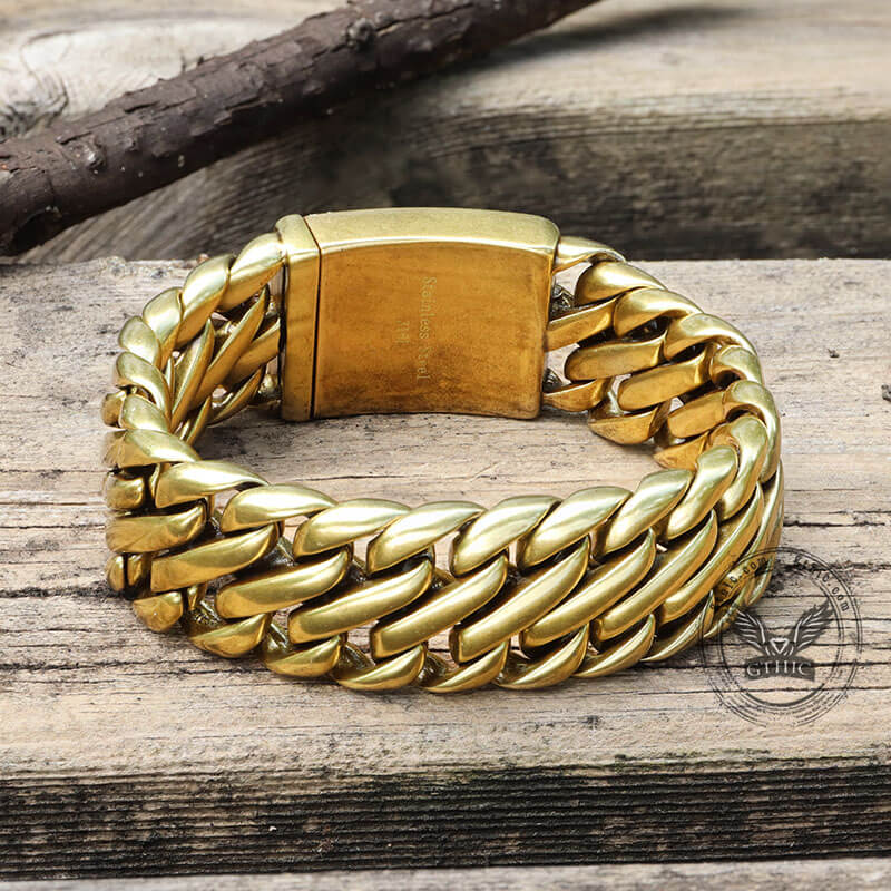 Bronze Color Stainless Steel Bracelet