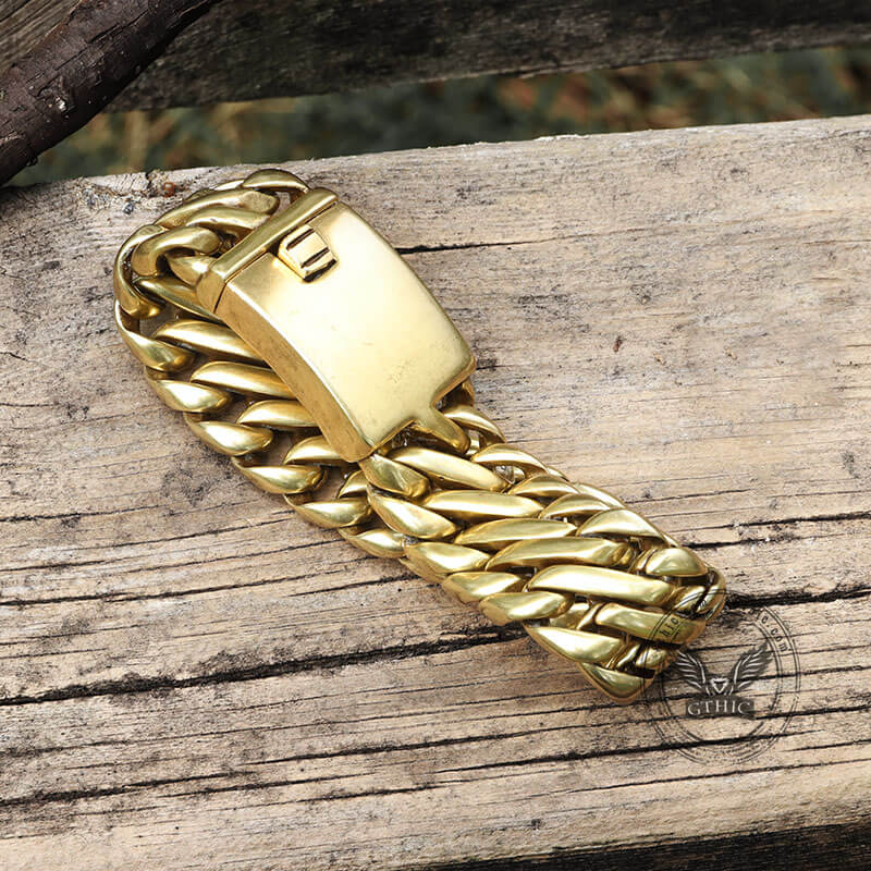 Bronze Color Stainless Steel Bracelet