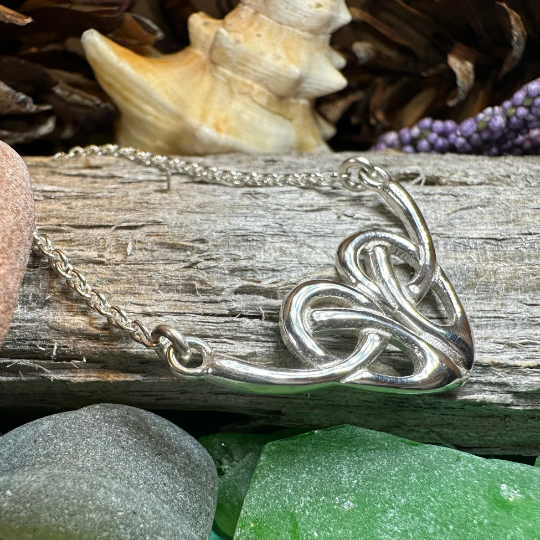 Daphne Celtic Heart Necklace