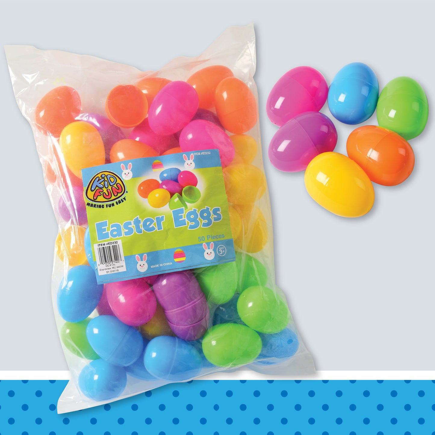 Easter Eggs/50 Per Pkg
