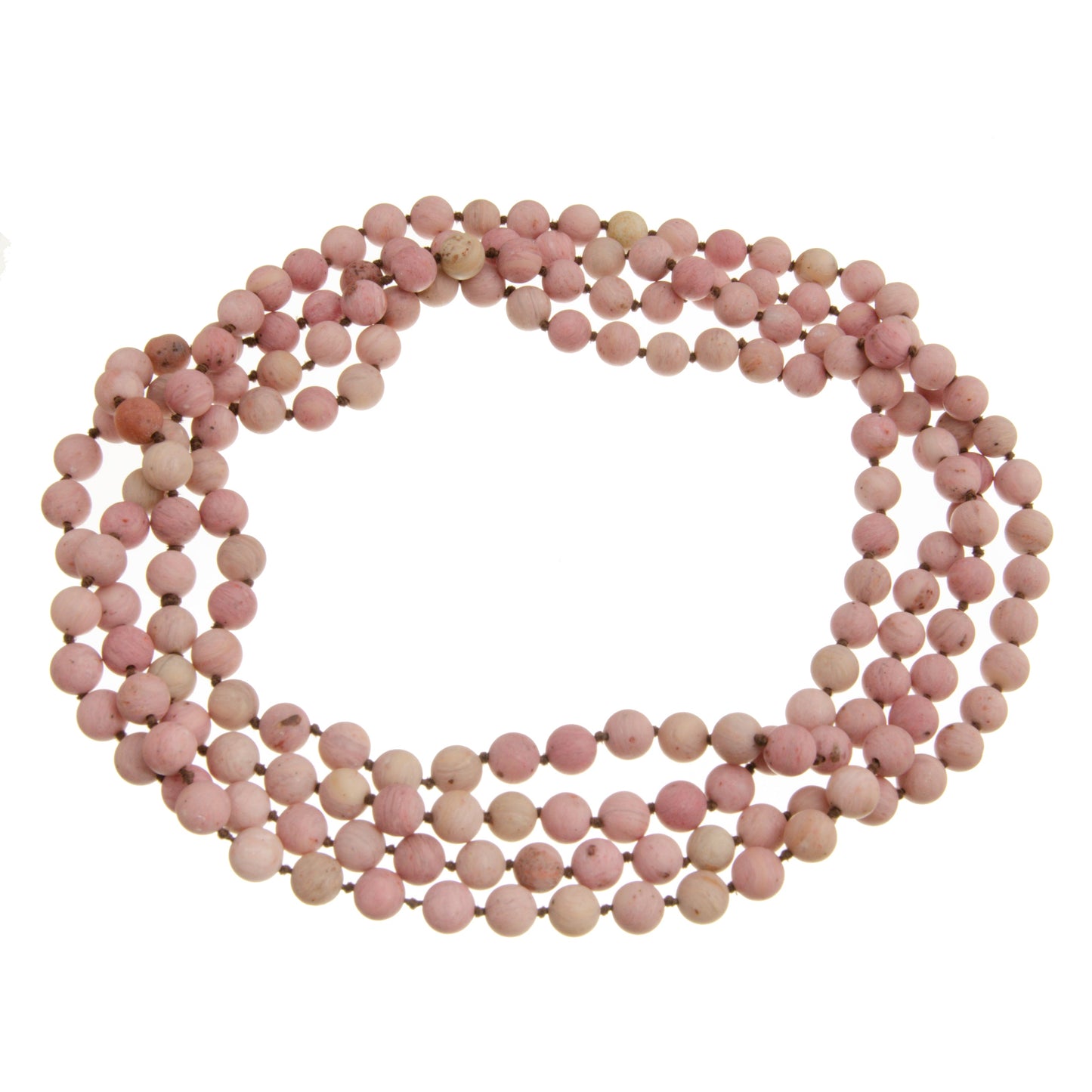 RHODONITE BEADS LONG