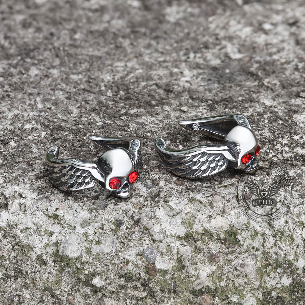 Free Soul Stainless Steel Biker Ear Cuffs