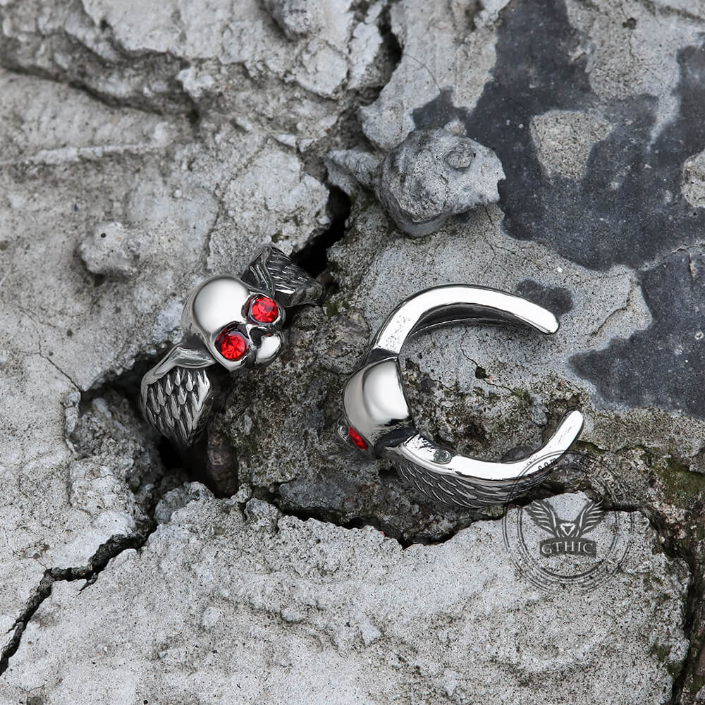 Free Soul Stainless Steel Biker Ear Cuffs