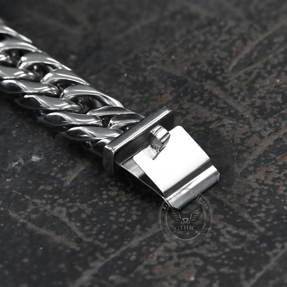 Gothic Stainless Steel Skull Bracelet
