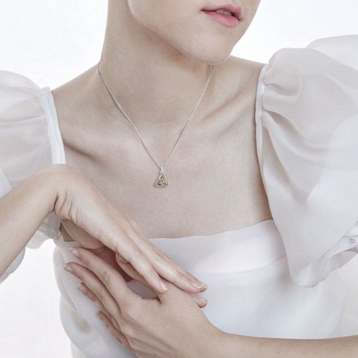 Errill Trinity Knot Necklace