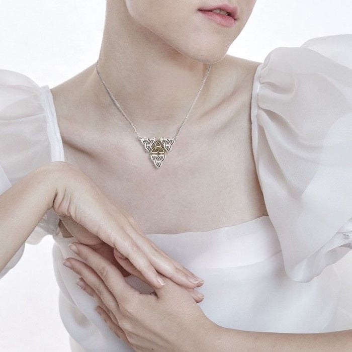 Kassity Trinity Knot Necklace