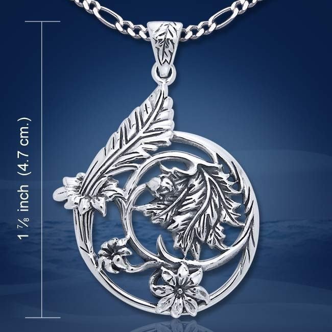 Lady of the Mist Flower Necklace