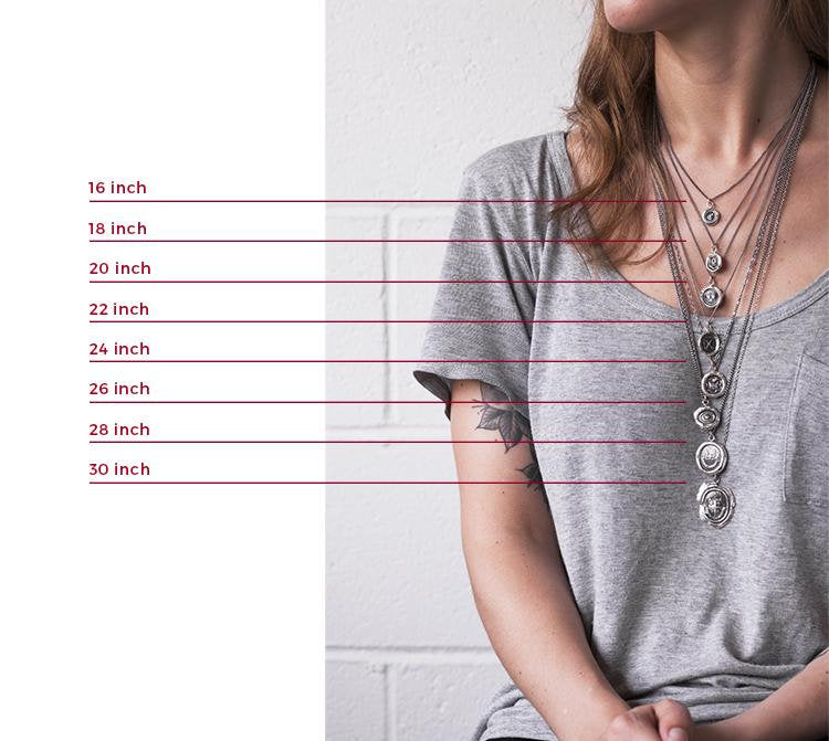 Silver Yoga Pose Necklace