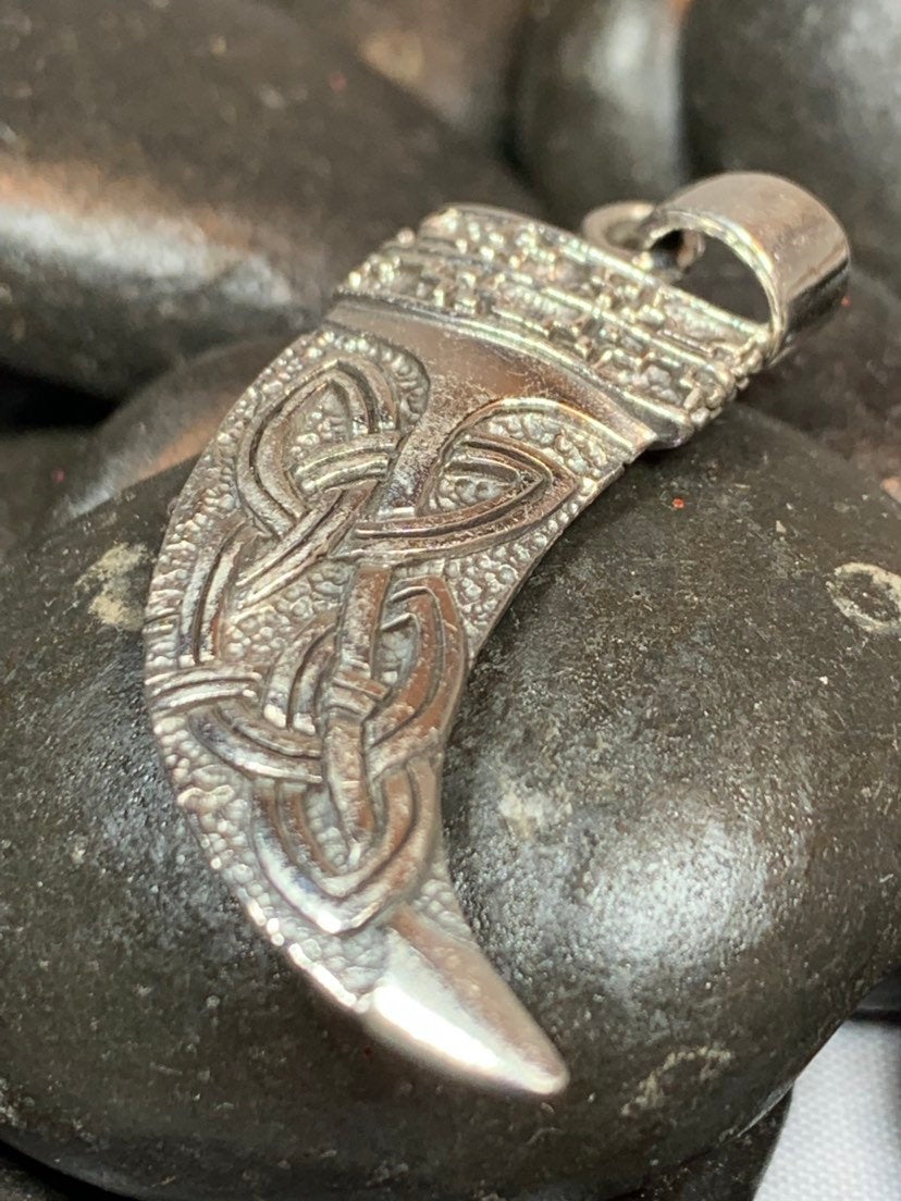 Celtic Wolf Claw Necklace