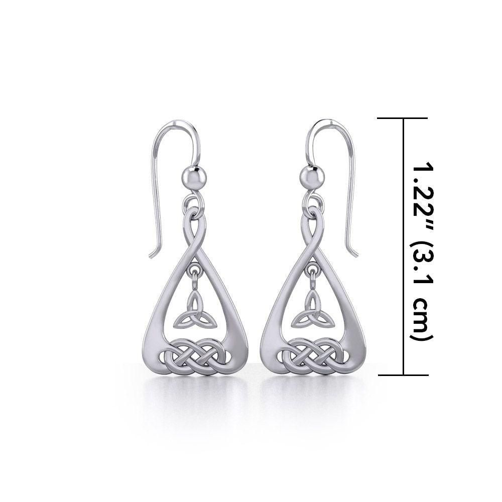Trinity Knot Celtic Earrings