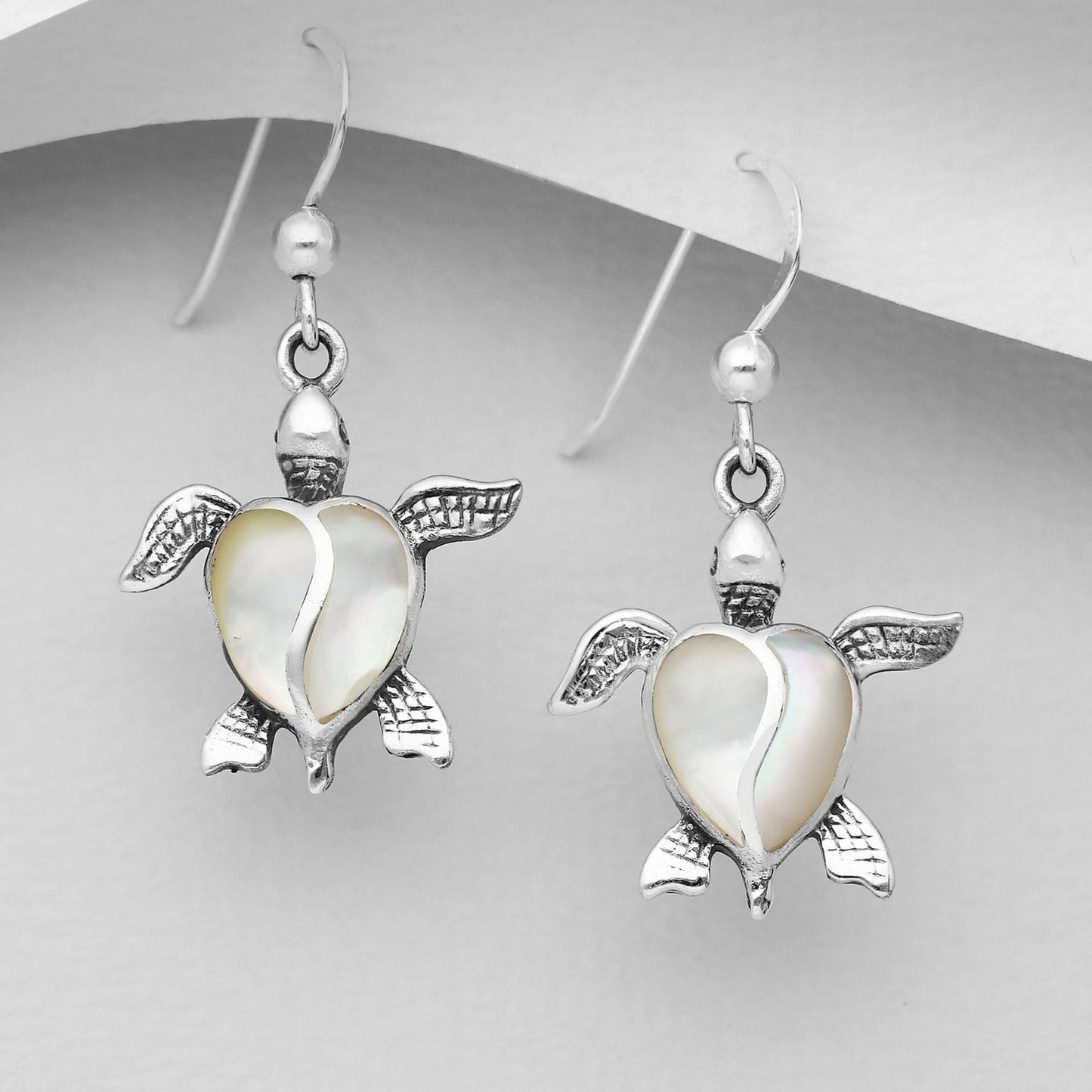 Farraige Turtle Love Earrings