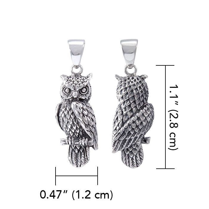 Watchful Owl Necklace