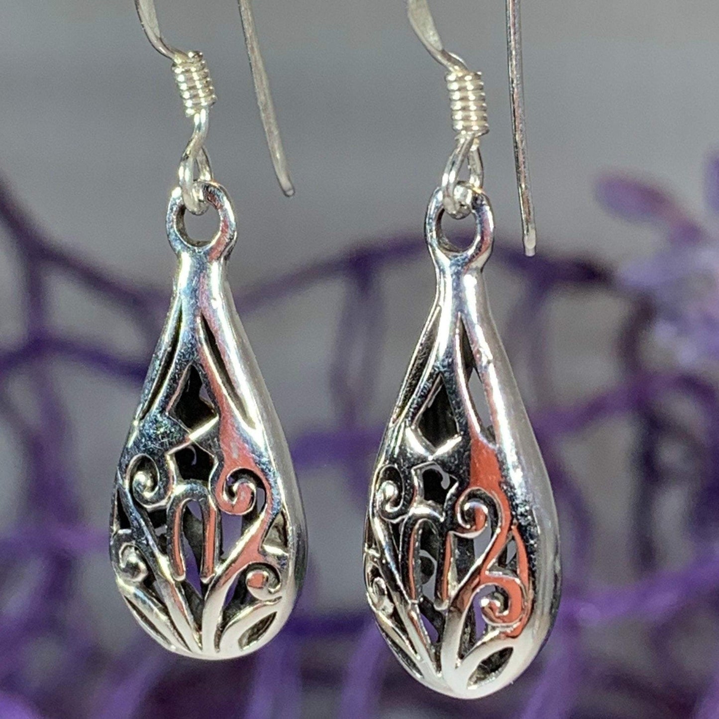 Celtic Scroll Earrings