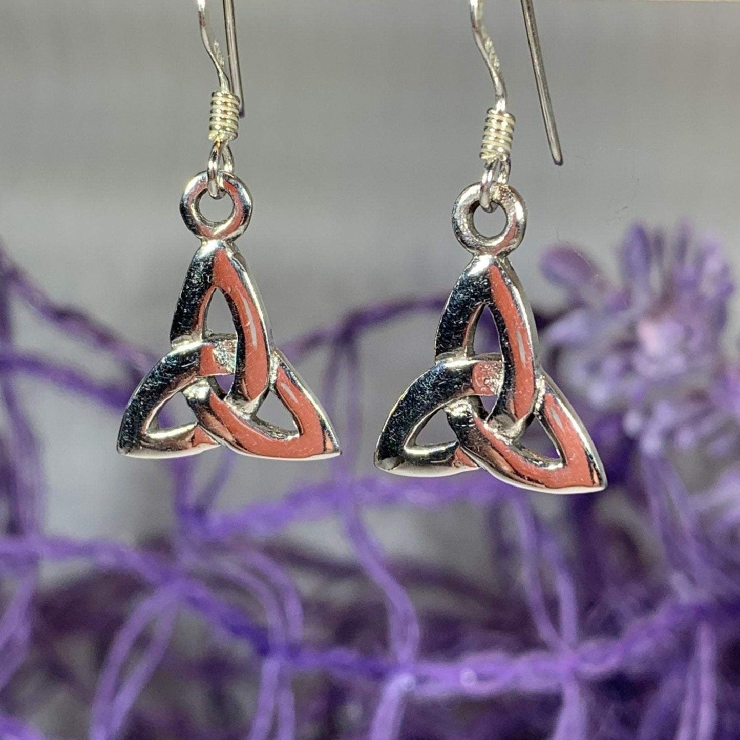 Petite Trinity Knot Earrings