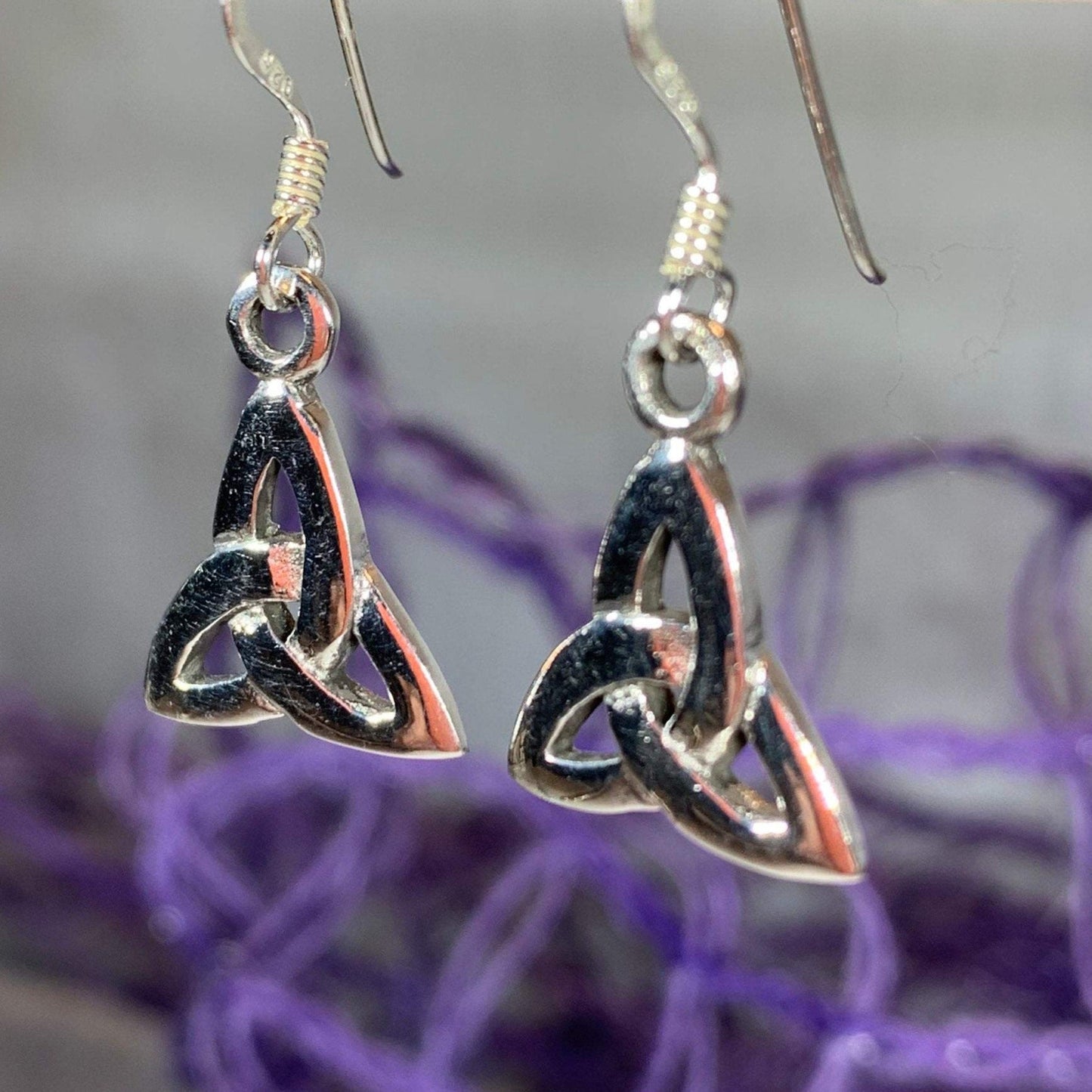 Petite Trinity Knot Earrings