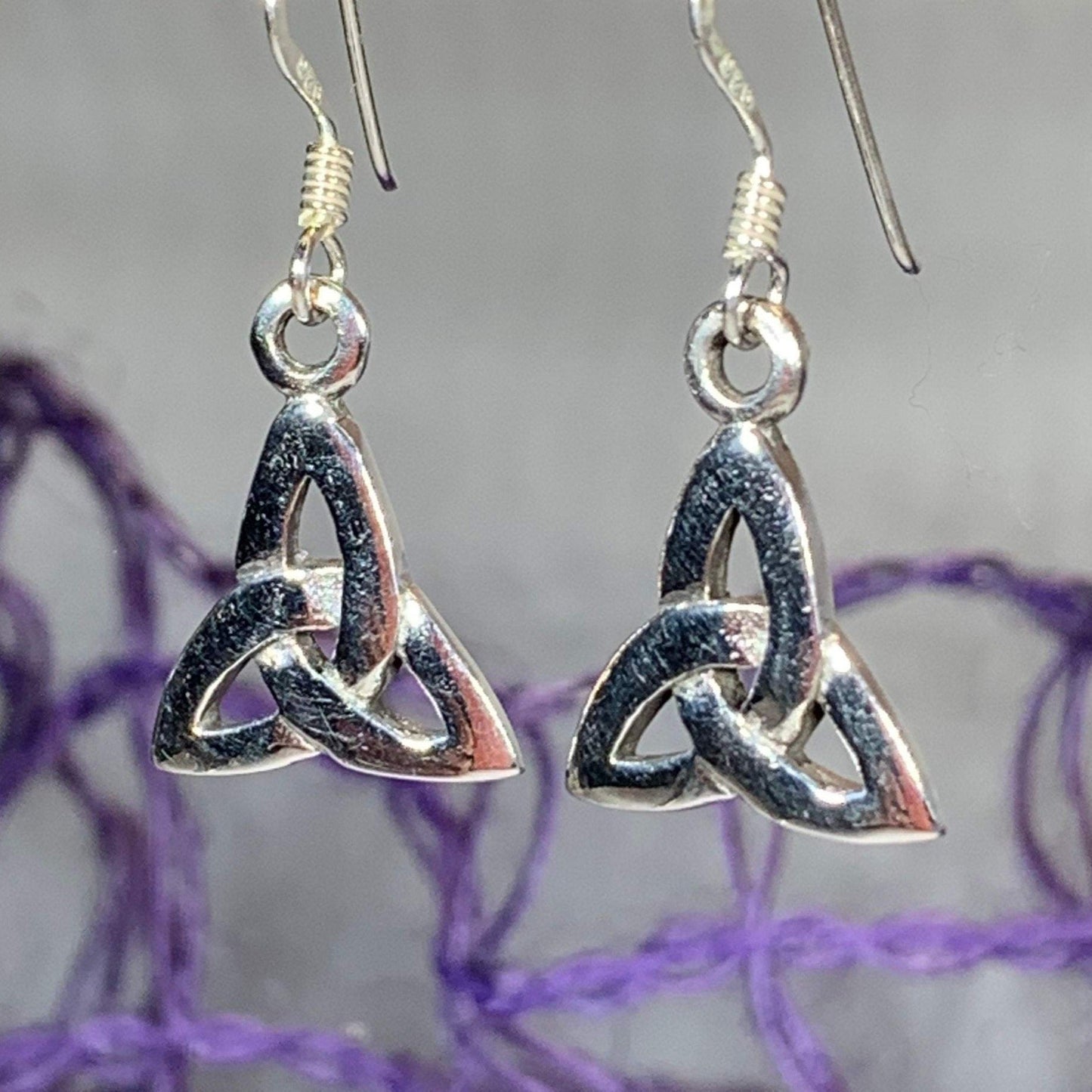 Petite Trinity Knot Earrings
