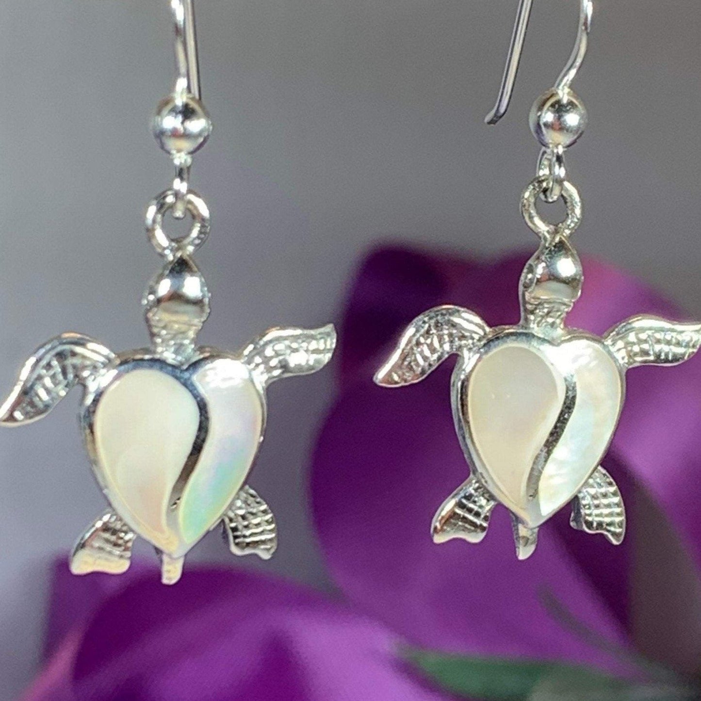 Farraige Turtle Love Earrings